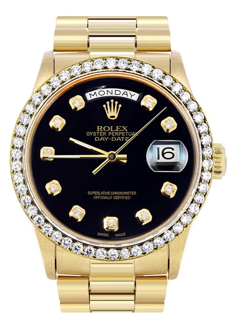 rolex day and date gold